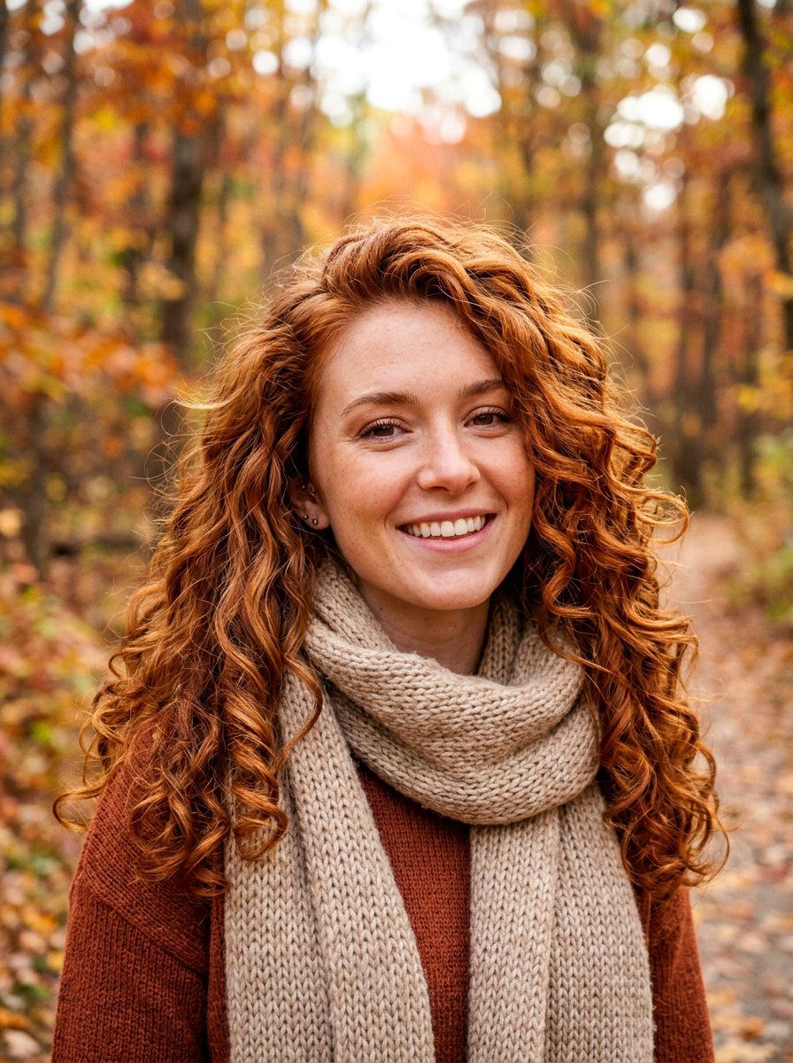 Fall Spiced Cider Red Hair Color - 20 seasonal hair color ideas for redheads - 20 seasonal hair color ideas for redheads