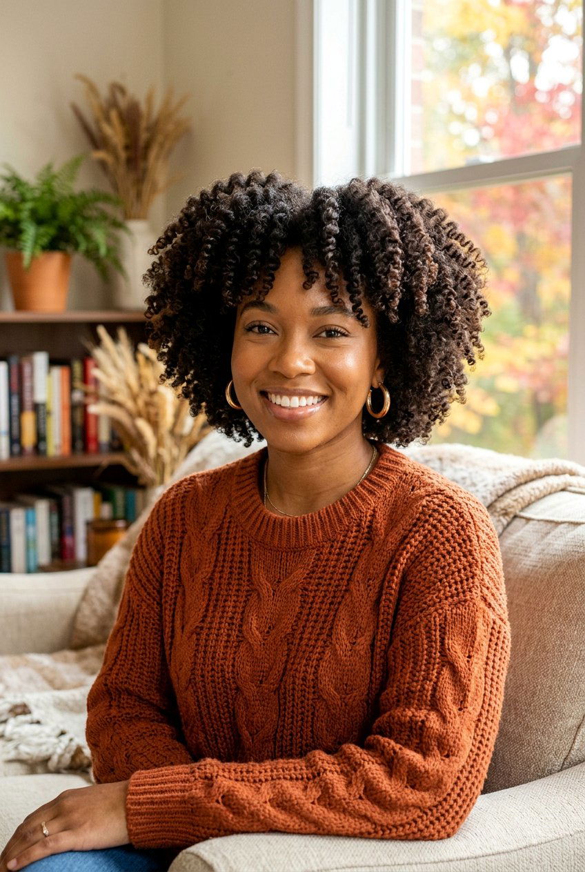 Fall Twist Out Hairstyle For Natural Hair - 20 fall hairstyles for women - 20 fall hairstyles for women