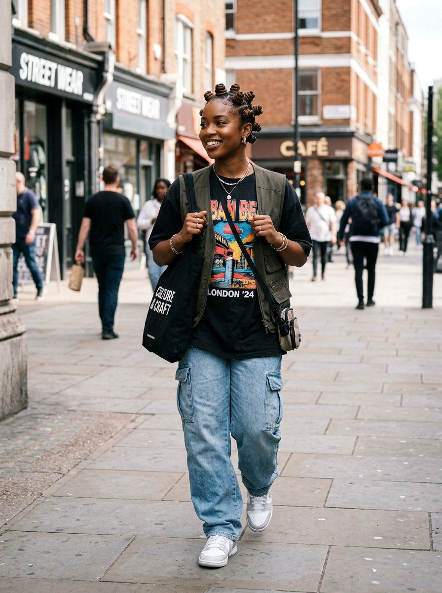 Fast Mini Buns Natural Hair - 20 quick hairstyle for natural black hair - 20 quick hairstyle for natural black hair