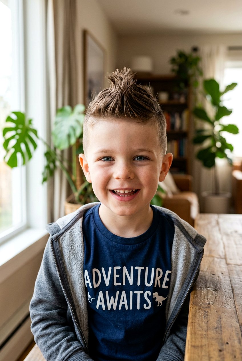 Faux Hawk - 20 little boy haircuts - 20 little boy haircuts