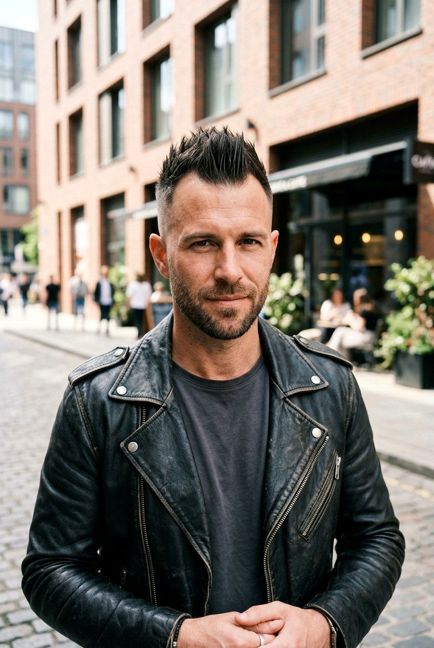 Faux Hawk Haircut For Receding Temples - 20 men haircut for receding temples - 20 men haircut for receding temples