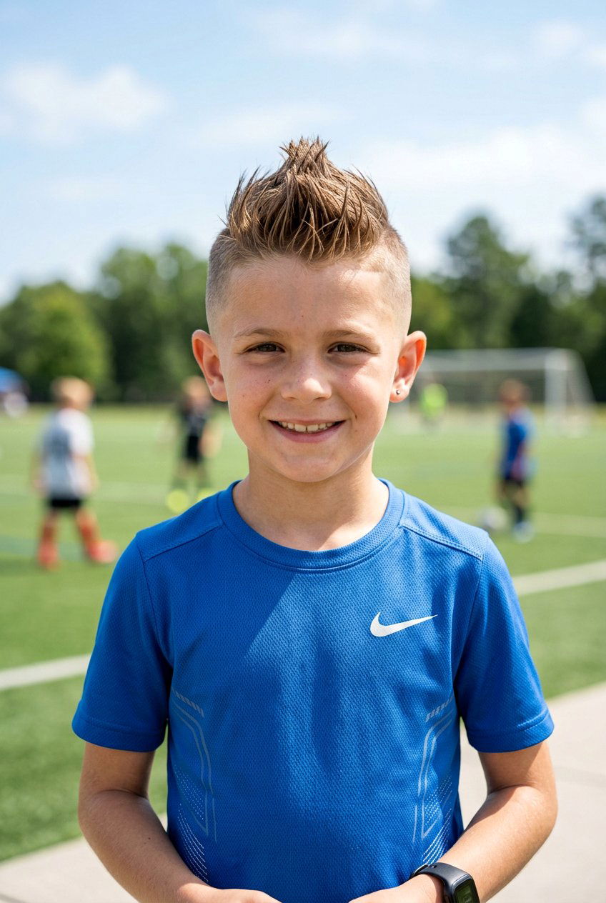 Faux Hawk Long Top Fade - 20 boys haircut with long top fade - 20 boys haircut with long top fade
