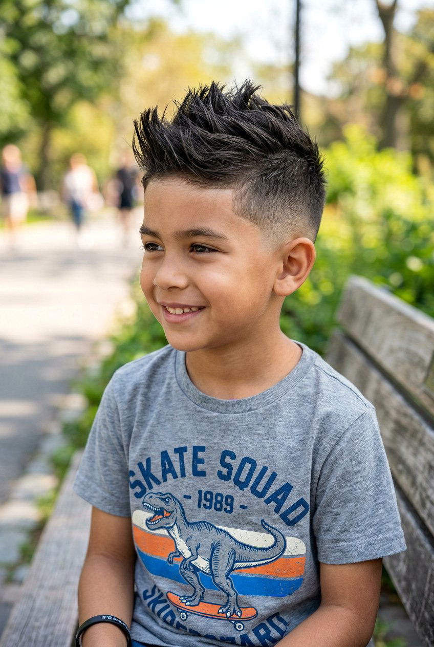 Faux Hawk With Mid Taper Fade - 20 boys haircut with mid taper fade - 20 boys haircut with mid taper fade