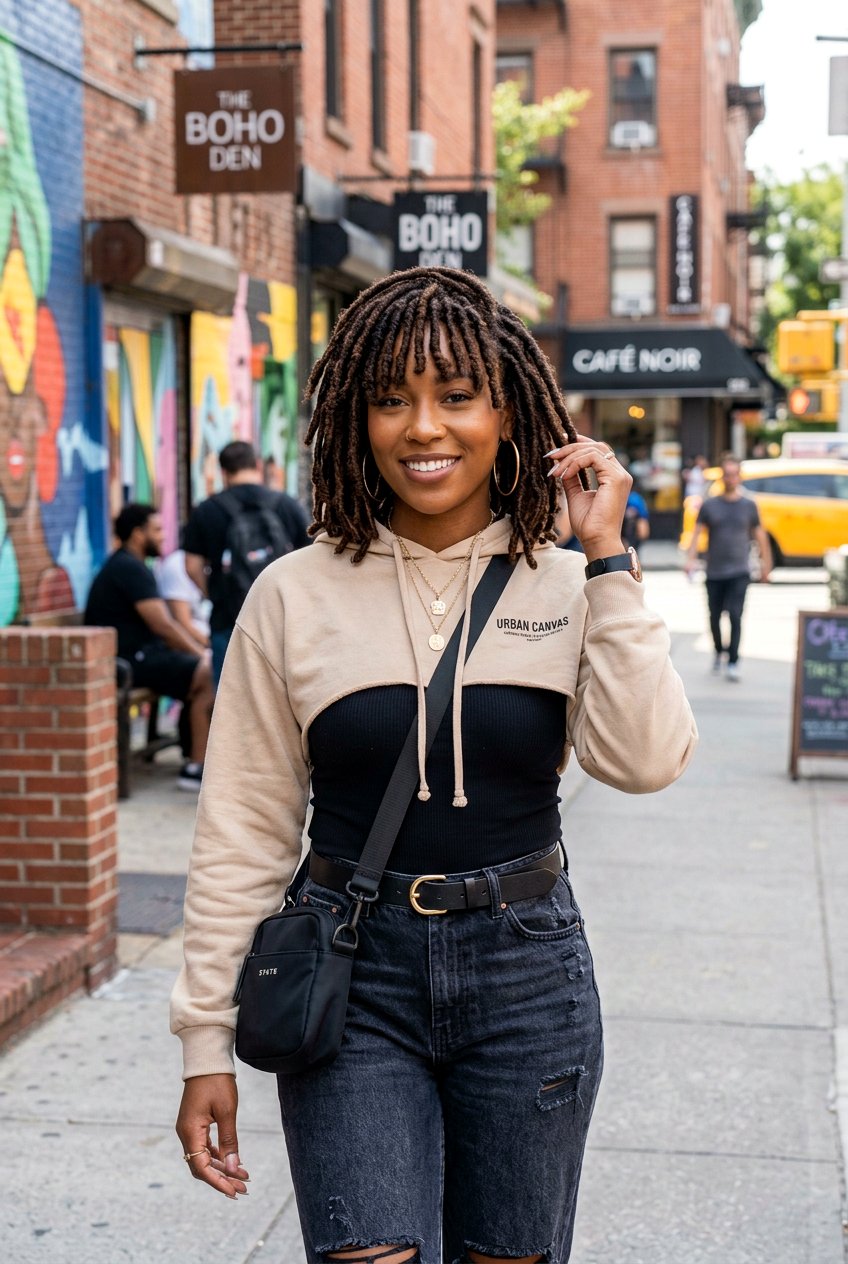 Faux Loc Bob With Bangs - 20 faux loc bob hairstyles - 20 faux loc bob hairstyles