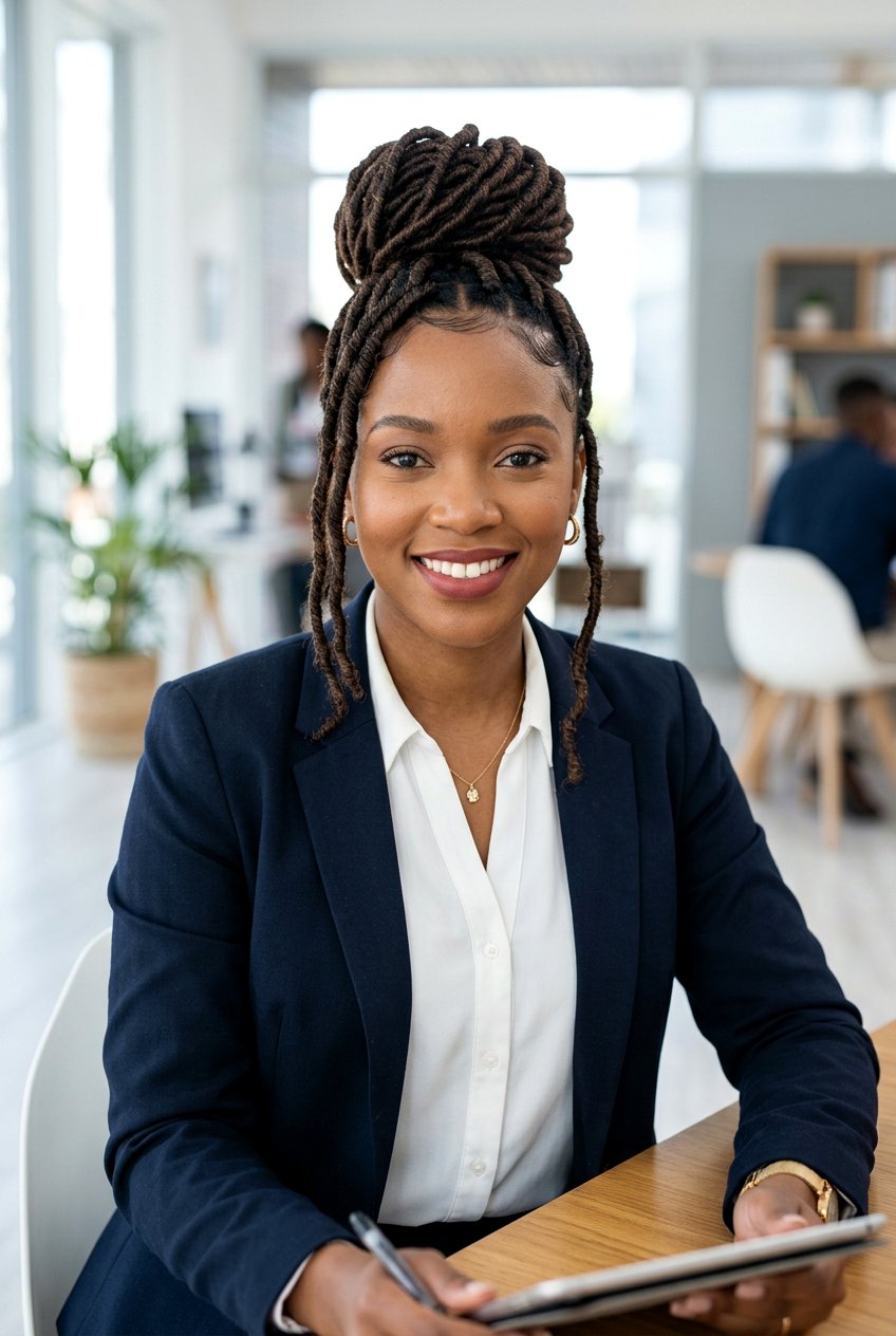 20 Gorgeous Black Women Faux Loc Ideas for Protective Style