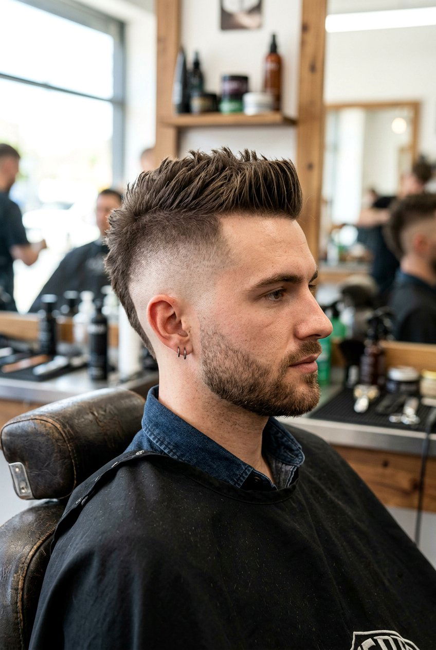 Faux hawk skin fade - 20 skin fade haircut - 20 skin fade haircut