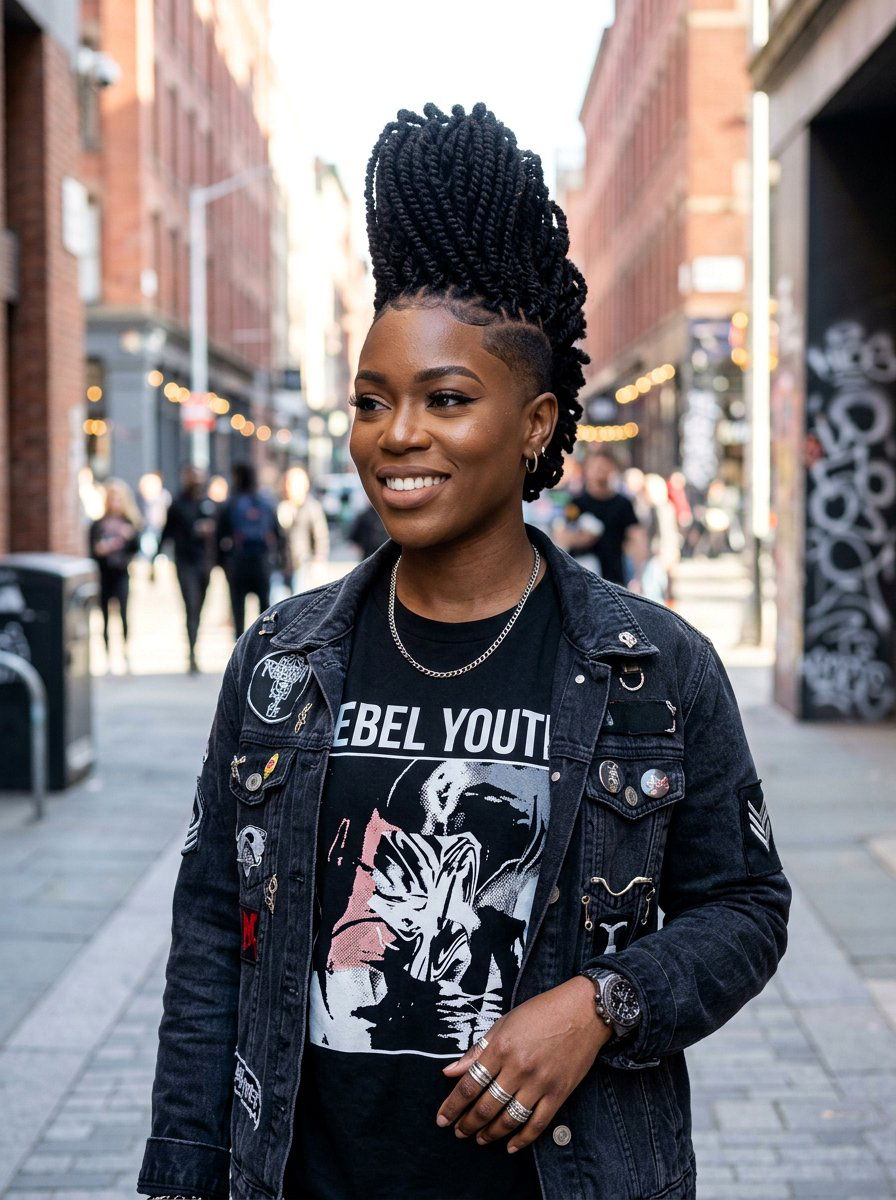 Fauxhawk Haircut - 20 trendy haircut for black women 2026 - 20 trendy haircut for black women 2026