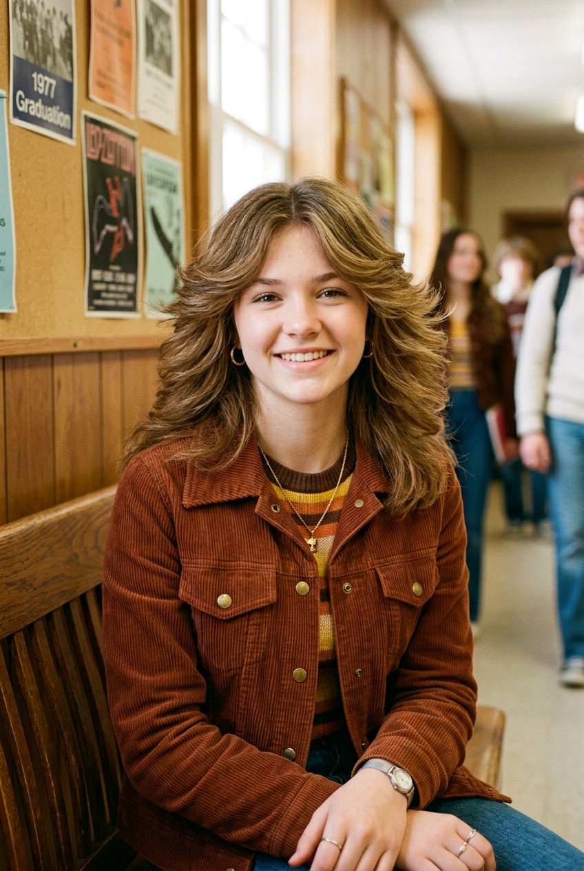 Feathered 70s Shag - 20 short shag haircut for teenage girls - 20 short shag haircut for teenage girls