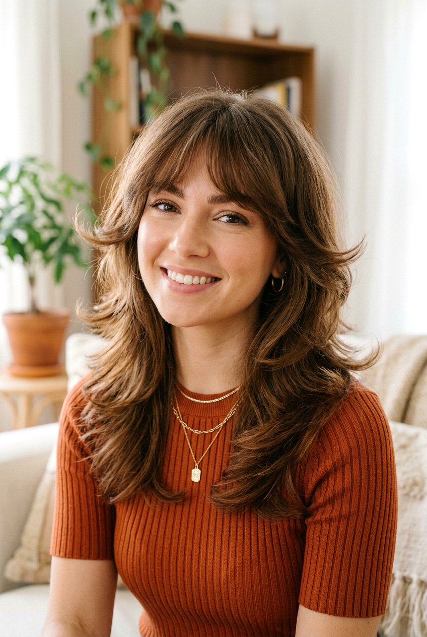 Feathered Bangs Oval Face - 20 bangs for oval face - 20 bangs for oval face