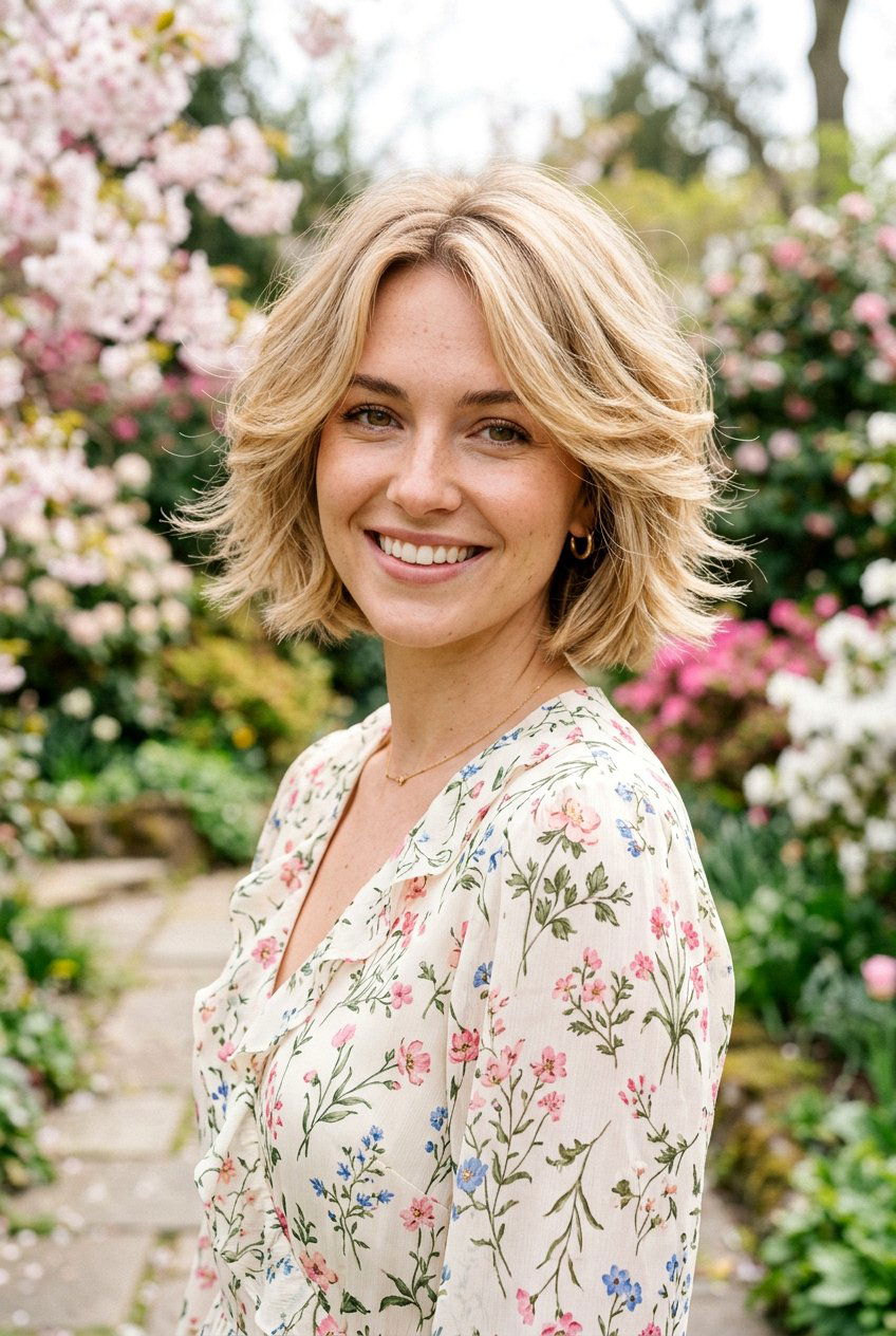 Feathered Bob For Fine Hair - 20 modern bob haircut with movement - 20 modern bob haircut with movement