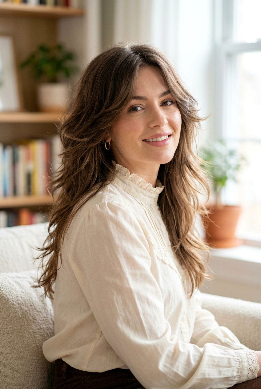 Feathered Choppy Layers Long Hair - 20 choppy layers for long hair - 20 choppy layers for long hair