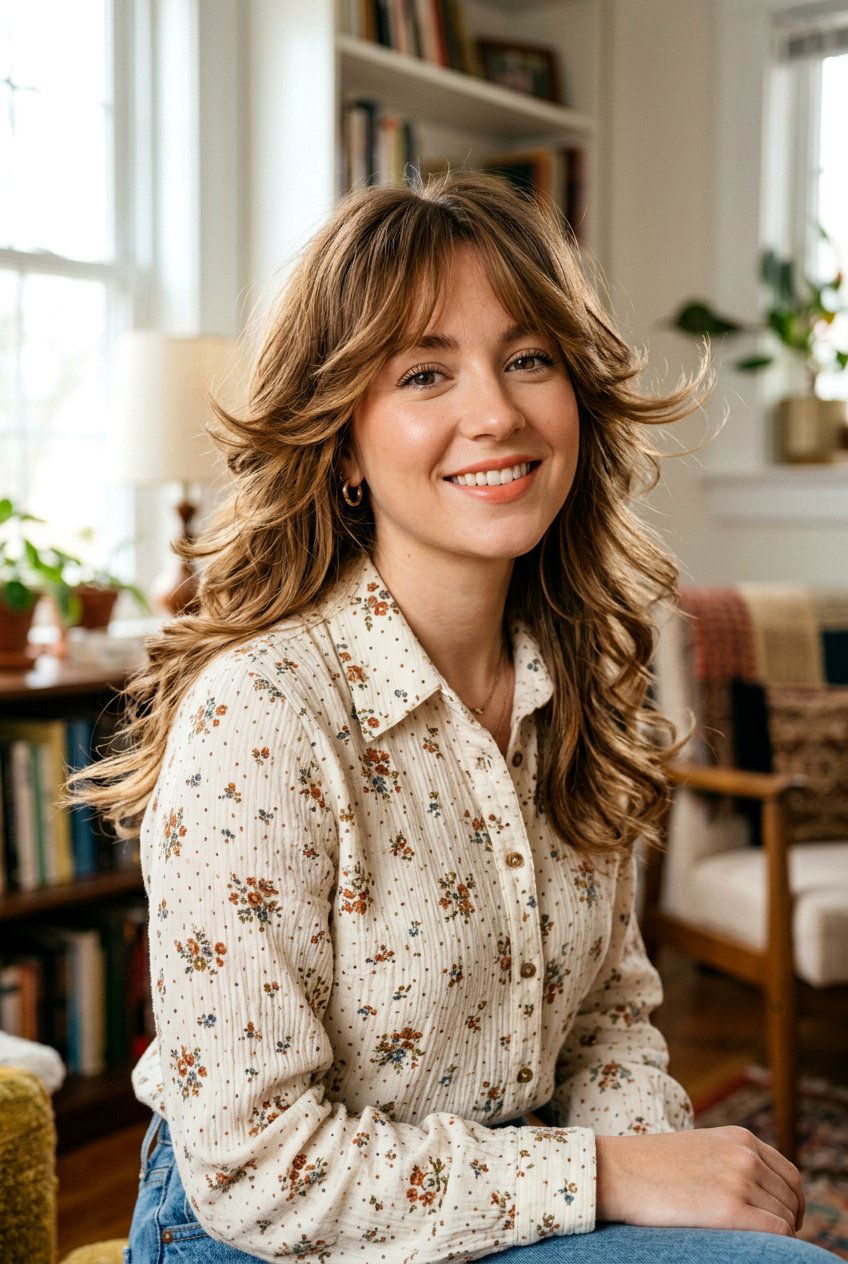 Feathered Haircut - 20 medium haircut ideas for women - 20 medium haircut ideas for women