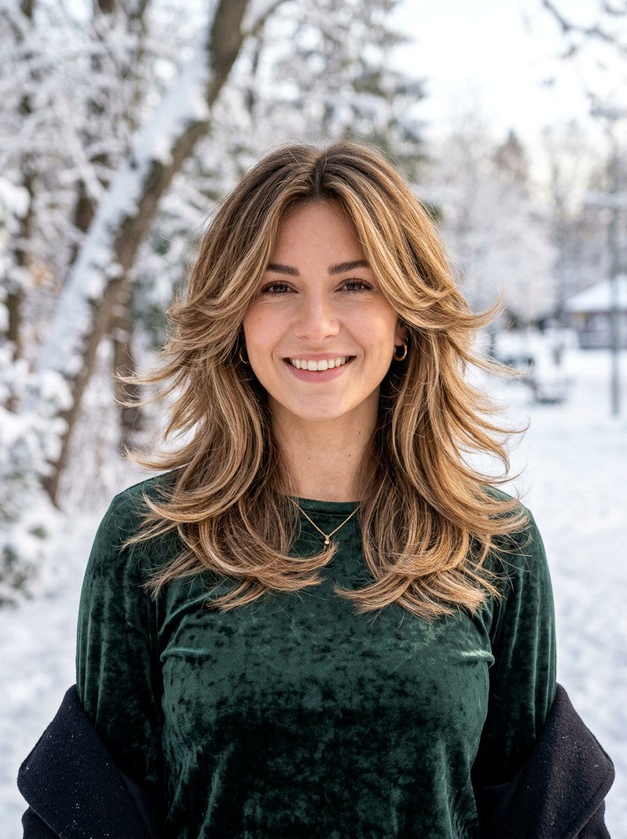 Feathered Haircut - 20 trendy haircut for mature women 2026 - 20 trendy haircut for mature women 2026