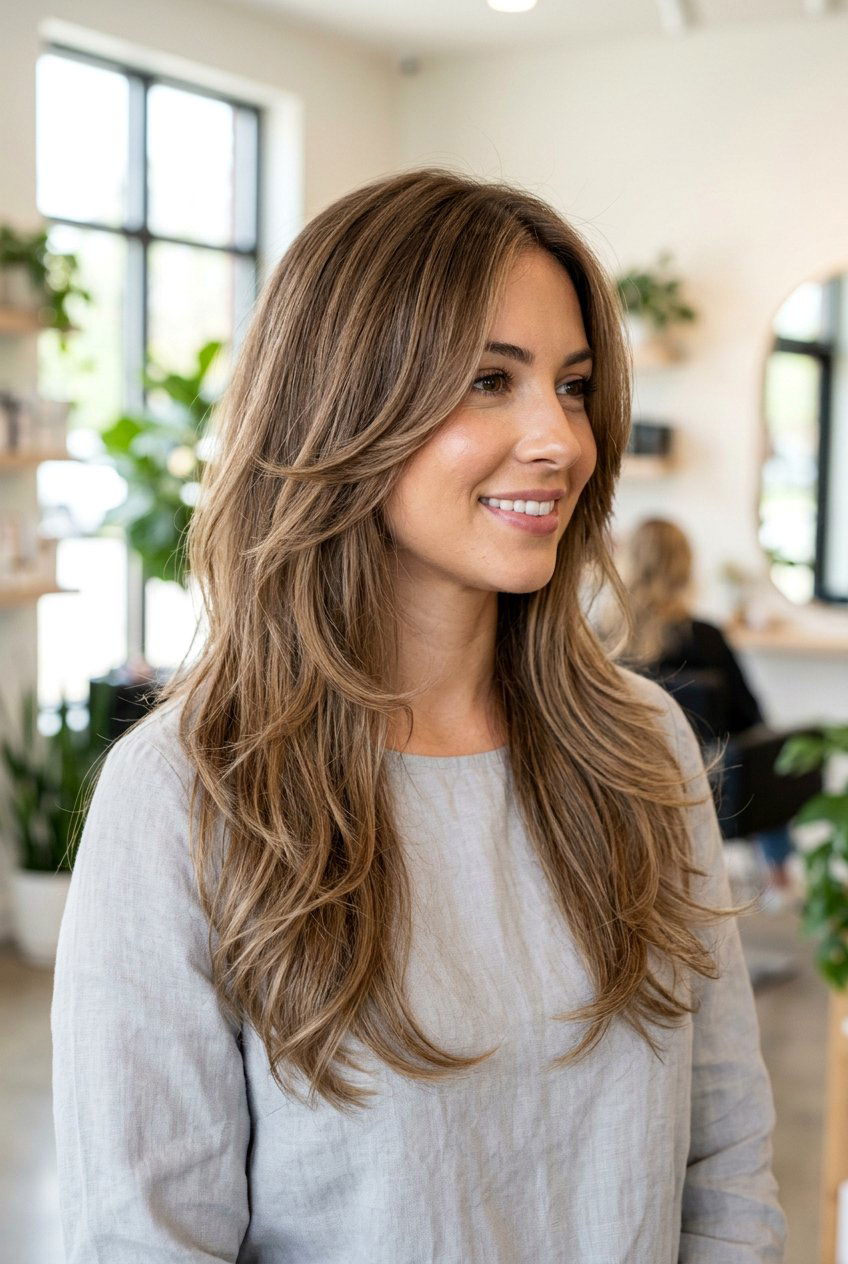 Feathered Haircut For Long Hair - 20 haircuts for long straight hair - 20 haircuts for long straight hair