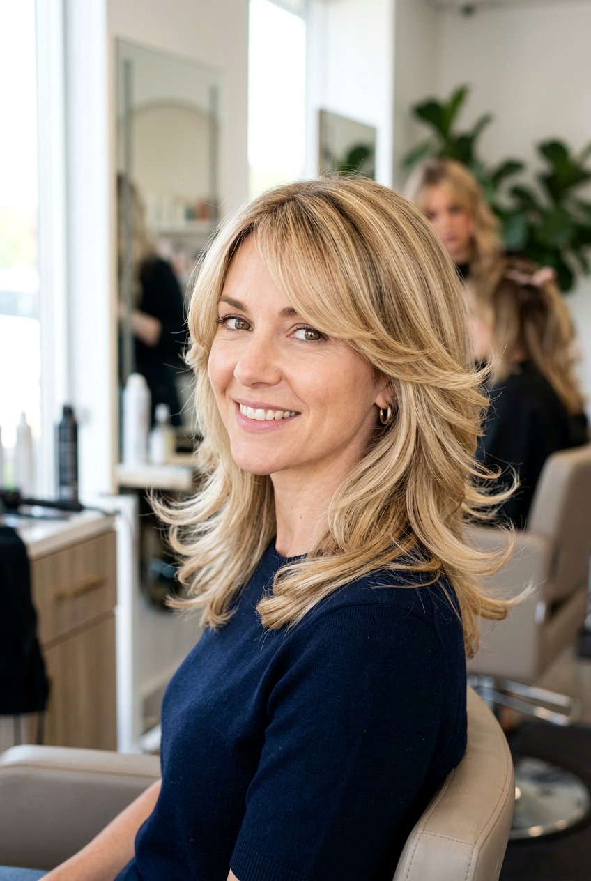 Feathered Haircut For Women - 20 trendy salon haircuts for women - 20 trendy salon haircuts for women