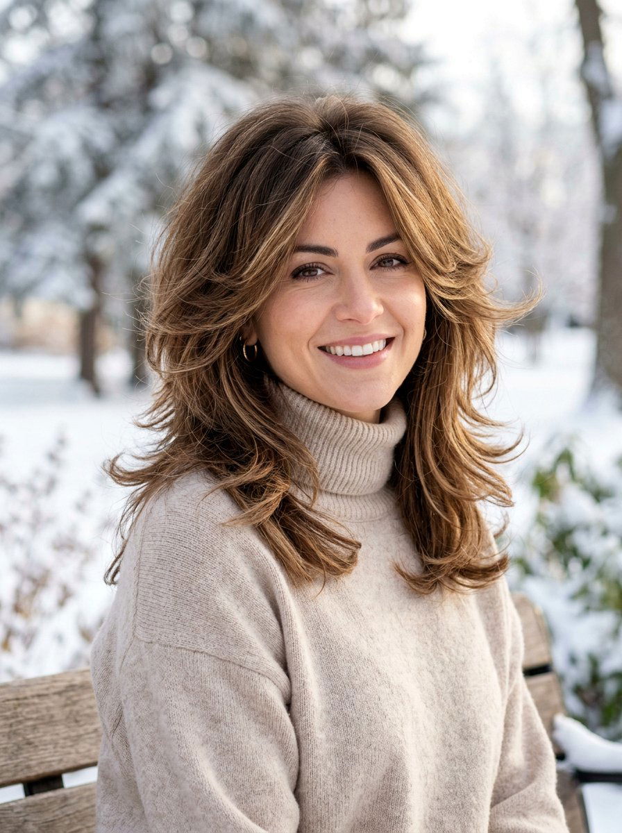 Feathered Layered Haircut - 20 classy haircut ideas for women - 20 classy haircut ideas for women