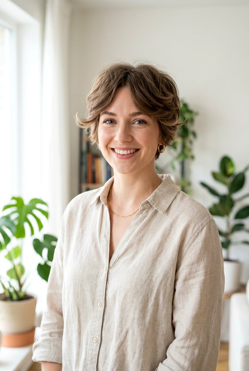 Feathered Layered Pixie Haircut - 20 mom pixie haircut for fine hair - 20 mom pixie haircut for fine hair