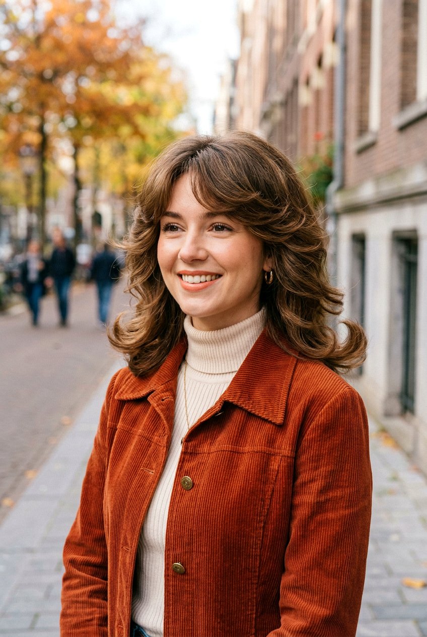 Feathered Layers - 20 stylish mom haircut for fine hair - 20 stylish mom haircut for fine hair