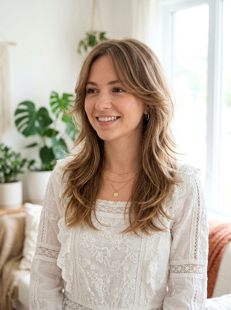 Feathered Layers For Fine Hair - 20 shoulder length layers for fine hair - 20 shoulder length layers for fine hair