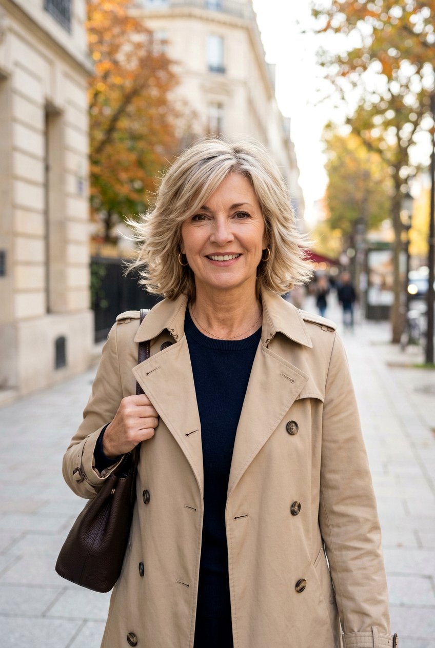 Feathered Layers For Mature Women - 20 mature women easy hairstyle ideas - 20 mature women easy hairstyle ideas