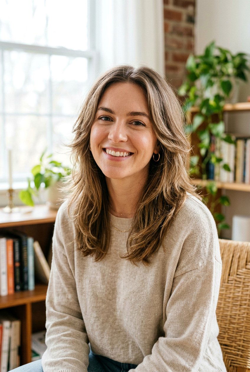 Feathered Layers With Low Maintenance Styling - 20 feathered long layers for thick hair - 20 feathered long layers for thick hair