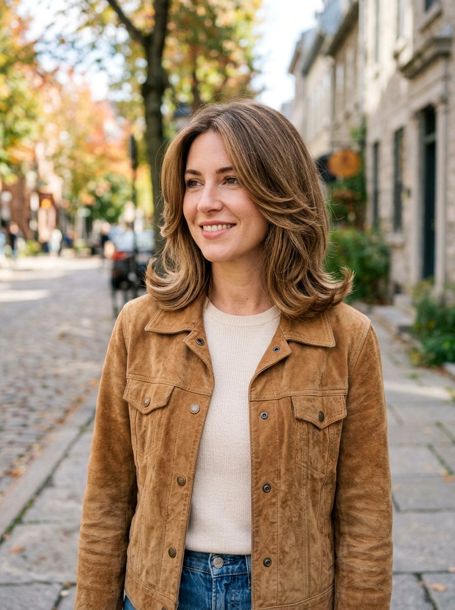 Feathered Lob Haircut - 20 trendy haircut for women 2026 - 20 trendy haircut for women 2026