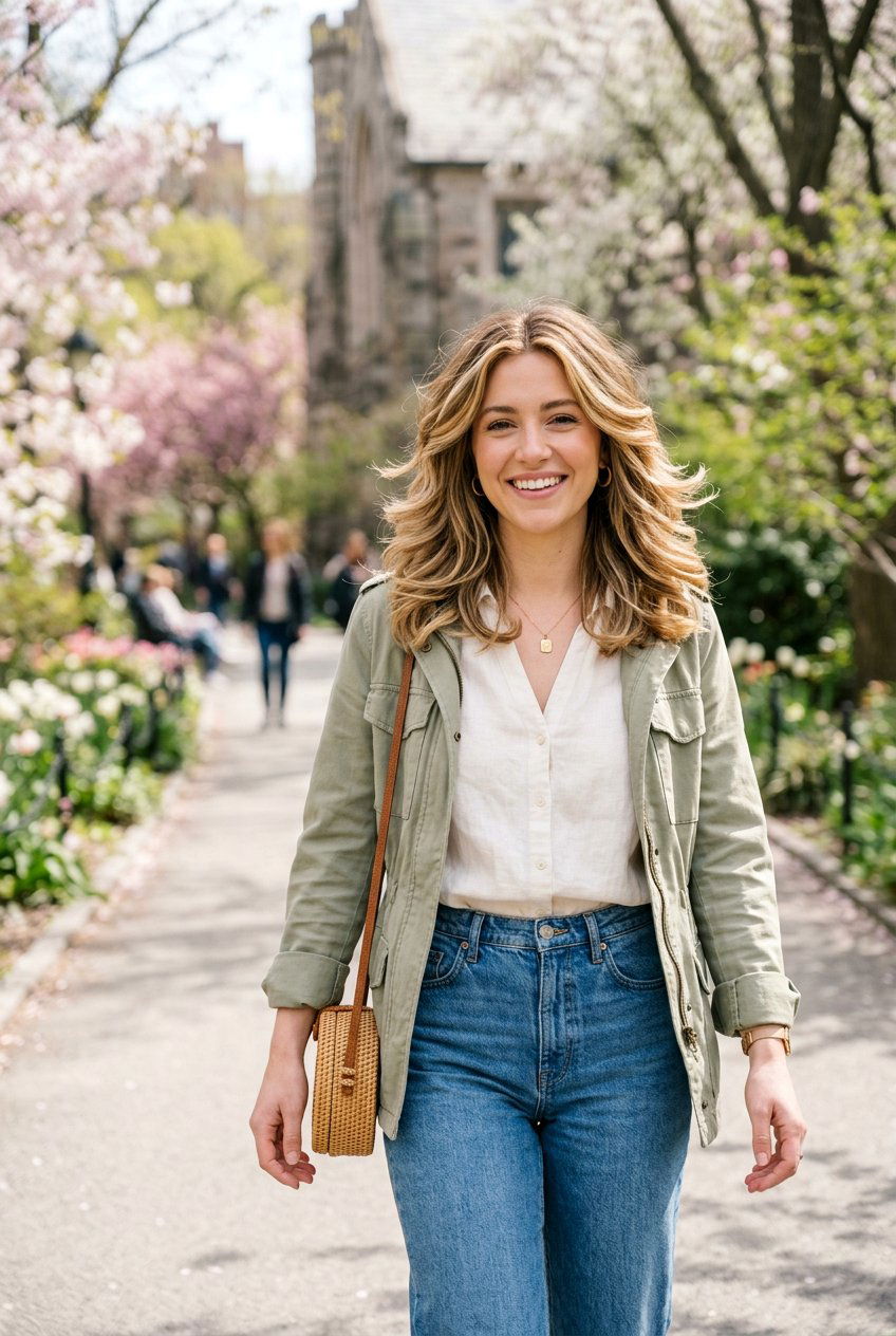 Feathered Medium Cut With Highlights - 20 cute medium haircuts for women - 20 cute medium haircuts for women