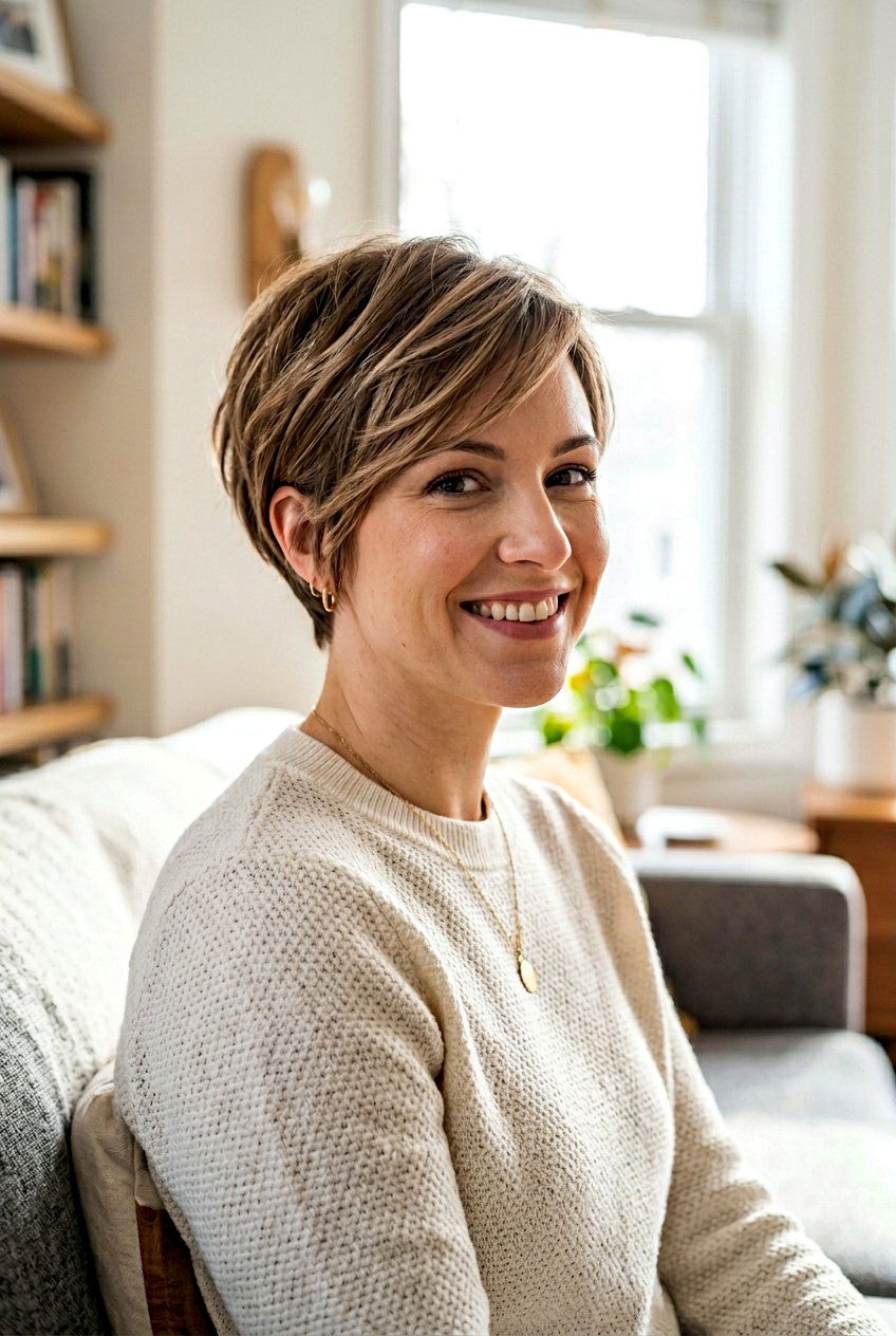 Feathered Pixie Bob Short Haircut - 20 feathered short pixie haircut - 20 feathered short pixie haircut