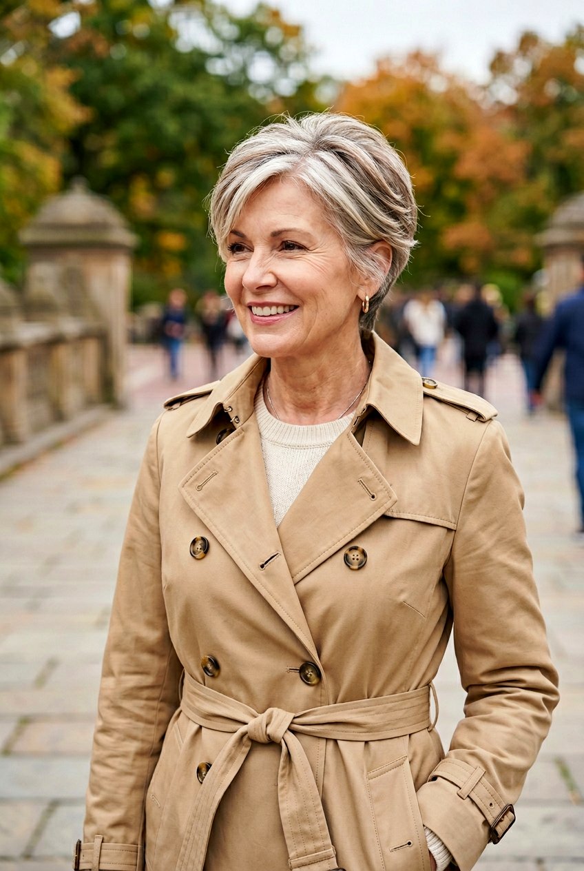 Feathered Pixie Cut - 20 low maintenance pixie for mature women - 20 low maintenance pixie for mature women