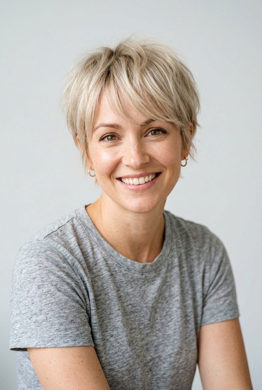Feathered Pixie Cut For Fine Hair - 20 feathered short pixie haircut - 20 feathered short pixie haircut