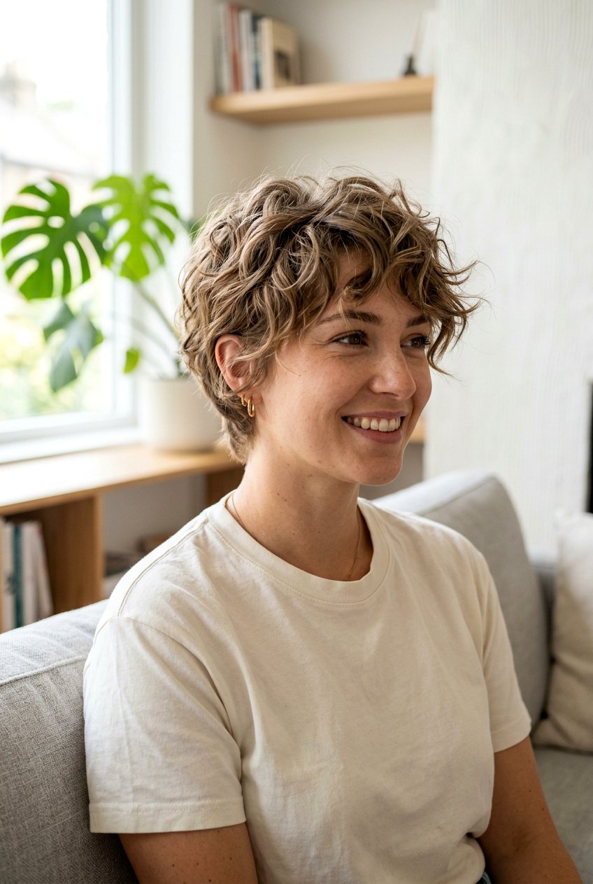 Feathered Pixie Cut For Wavy Hair - 20 feathered short pixie haircut - 20 feathered short pixie haircut