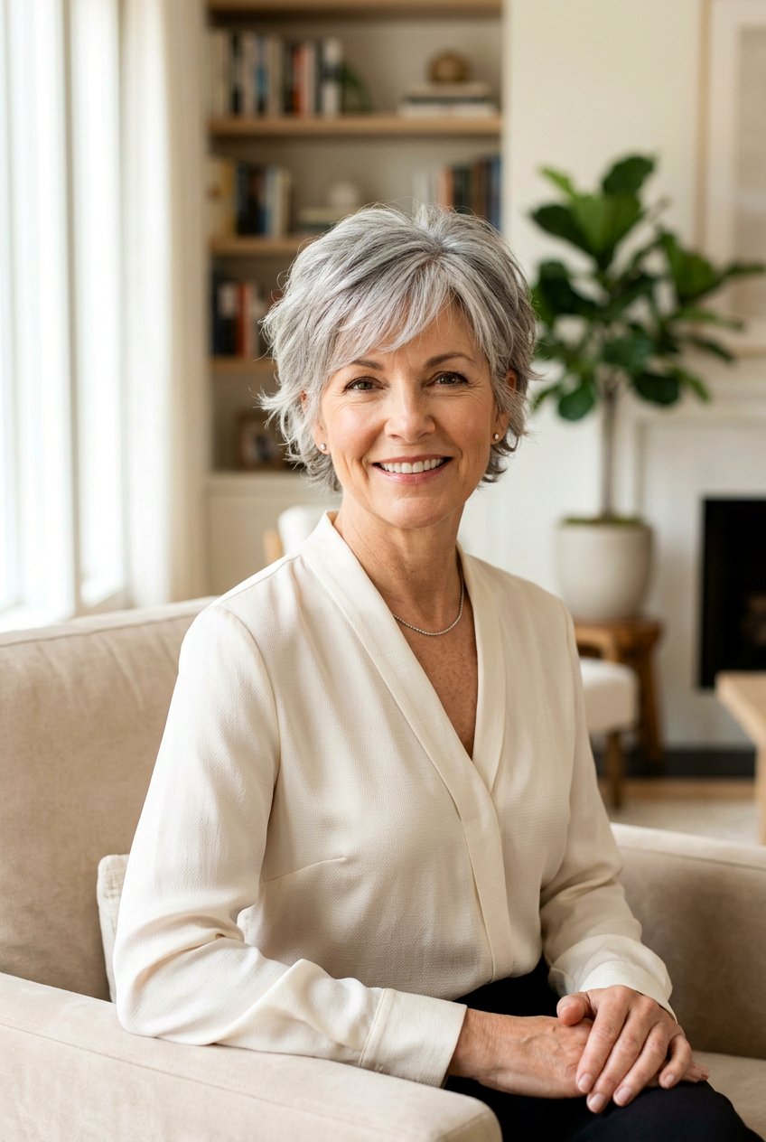 Feathered Pixie Cut For Women Over 50 - 20 feathered short pixie haircut - 20 feathered short pixie haircut