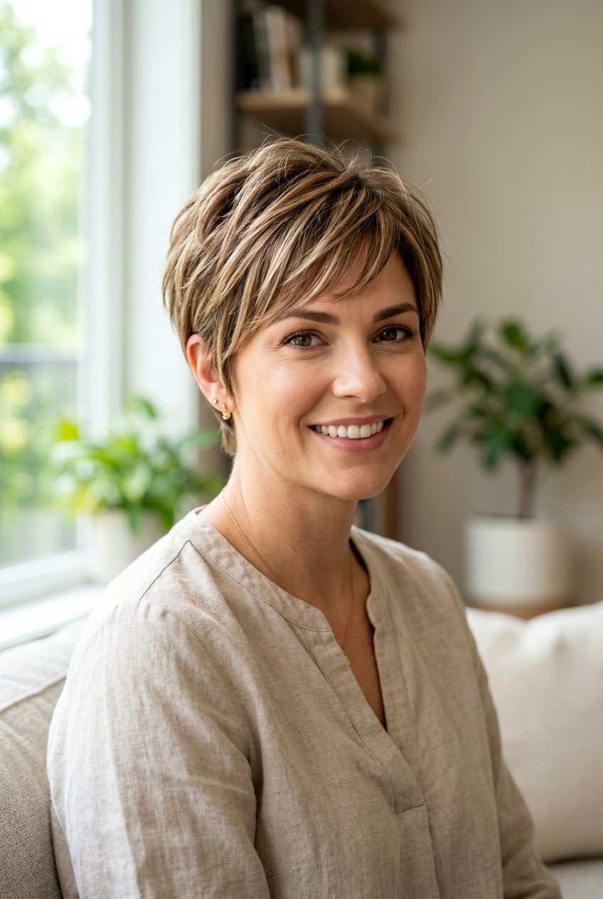 20 Feathered Short Pixie Haircut Ideas for a Fresh Style