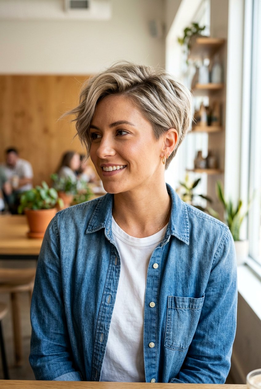 Feathered Pixie Cut With Long Top - 20 feathered short pixie haircut - 20 feathered short pixie haircut