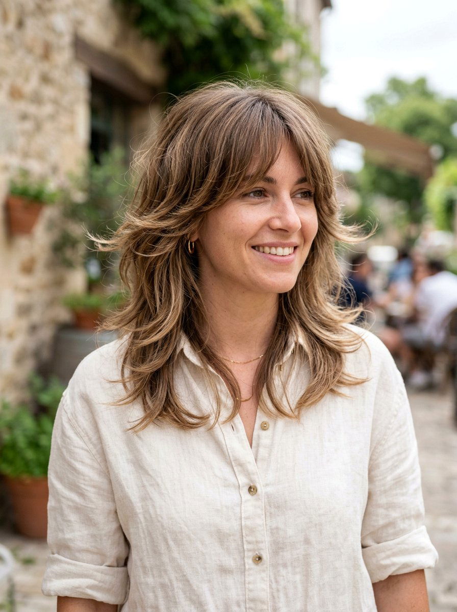 Feathered Shag Haircut - 20 haircut to fix grown out shag - 20 haircut to fix grown out shag