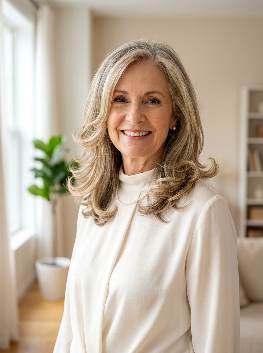 Feathered Shoulder Length Layers - 20 older women shoulder length layer ideas - 20 older women shoulder length layer ideas