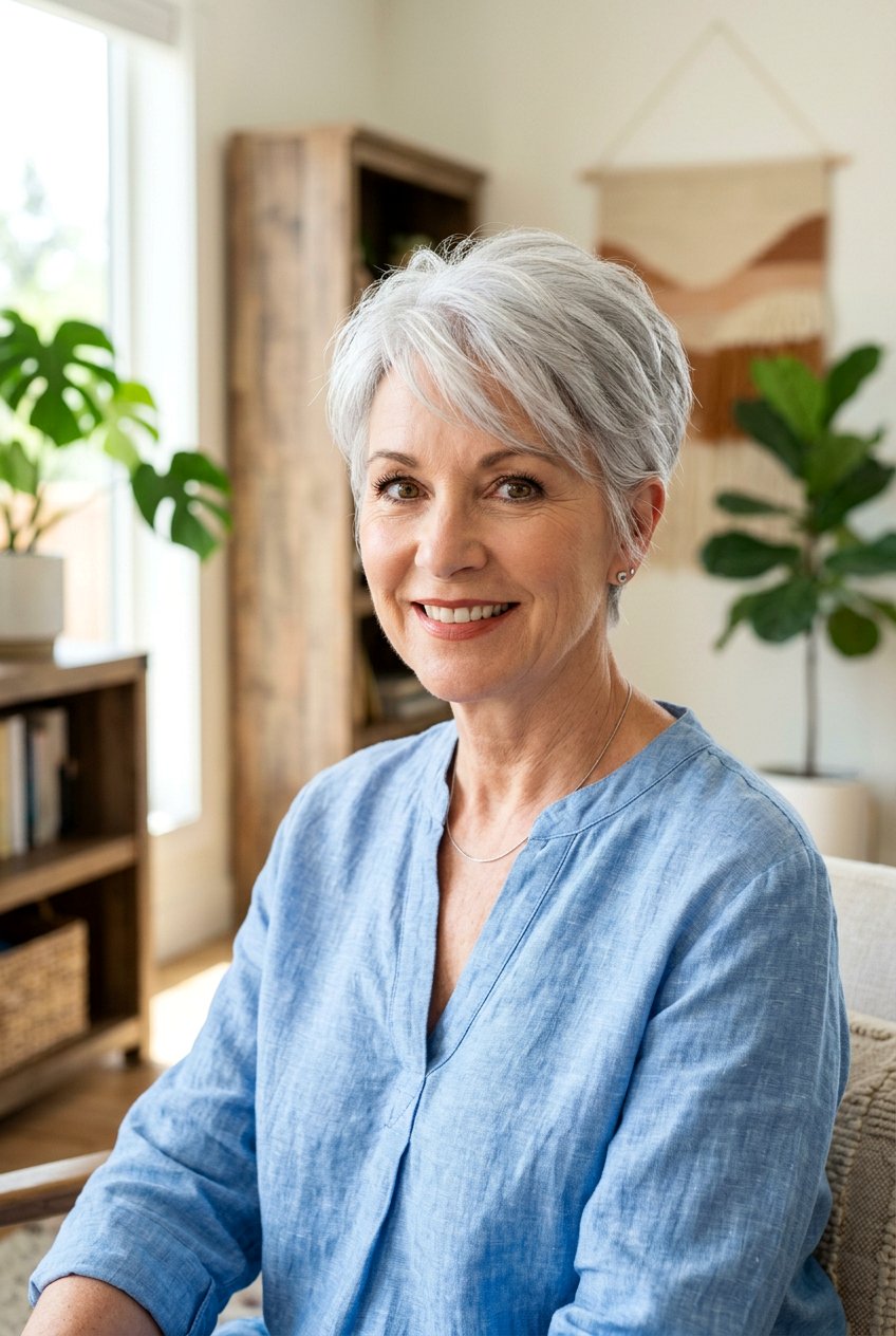 20 Classic Pixie for Mature Women to Refresh Your Style