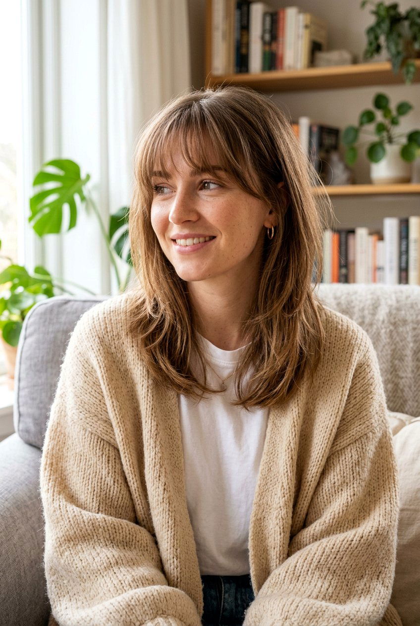 Feathered bangs fine hair - 20 feathered layers for fine hair women - 20 feathered layers for fine hair women