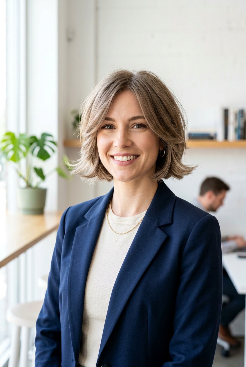 Feathered bob fine hair - 20 feathered layers for fine hair women - 20 feathered layers for fine hair women