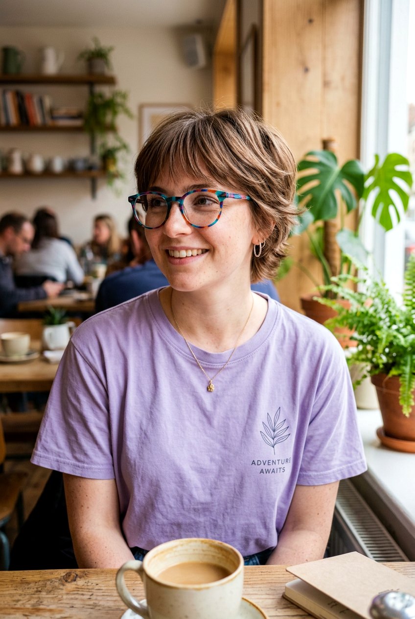 Feathered pixie with bangs and glasses - 20 feathered pixie for women with glasses - 20 feathered pixie for women with glasses