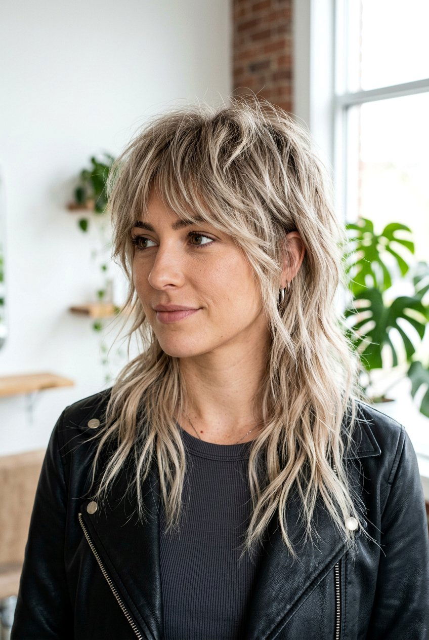 Feathered wolf cut - 20 feathered hairstyles - 20 feathered hairstyles