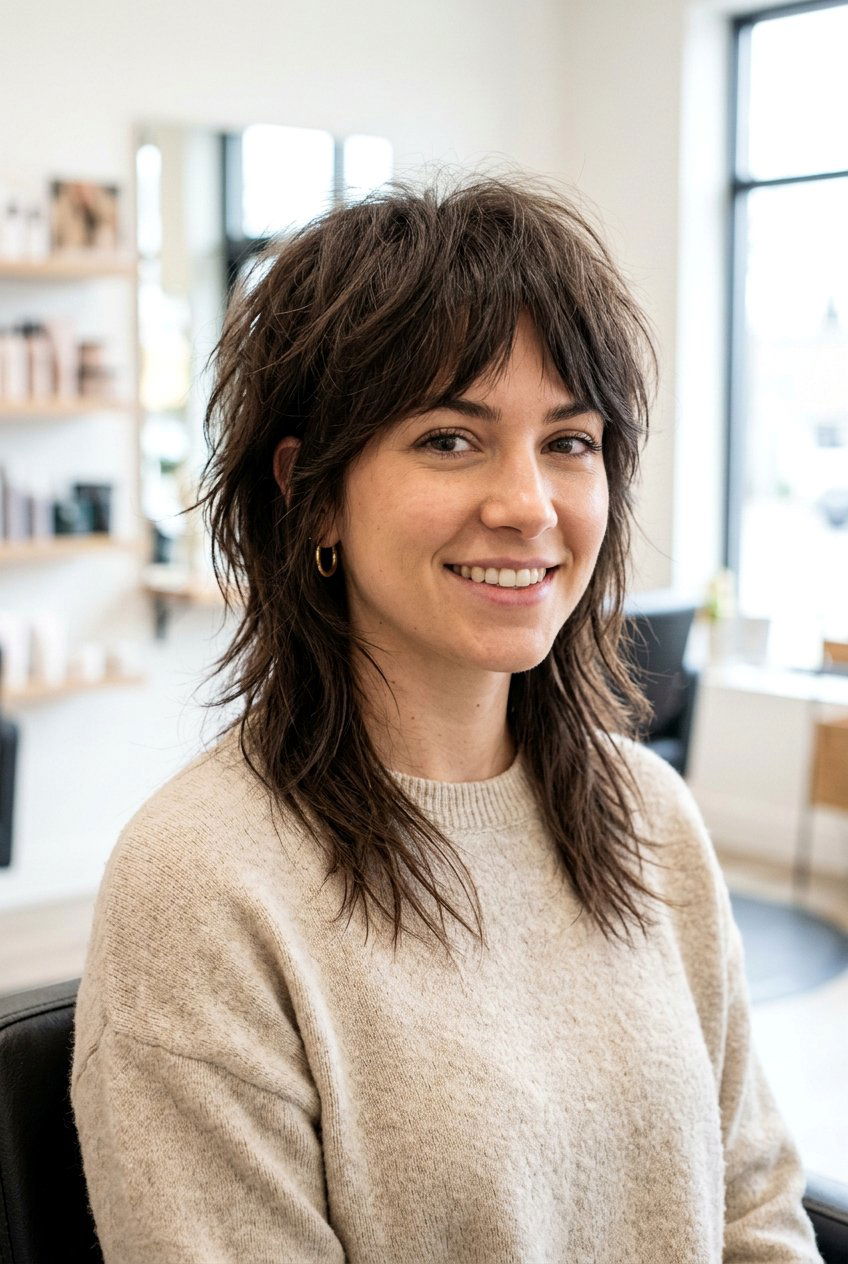 Feathered wolf cut medium length - 20 feathered haircuts for medium hair - 20 feathered haircuts for medium hair