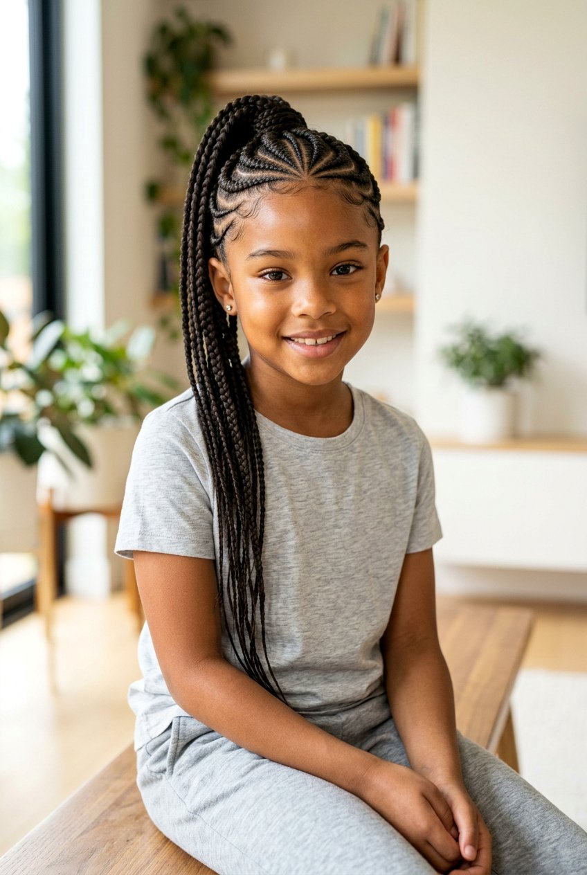 Feed In Braids - 20 braid styles for mixed kids - 20 braid styles for mixed kids