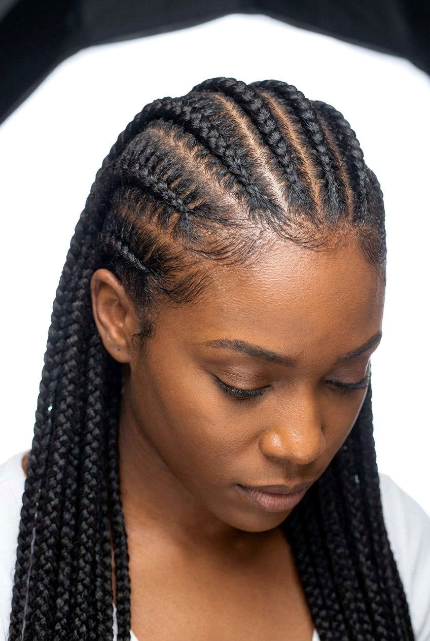 Feed In Cornrows - 20 cornrow hairstyles for black women - 20 cornrow hairstyles for black women