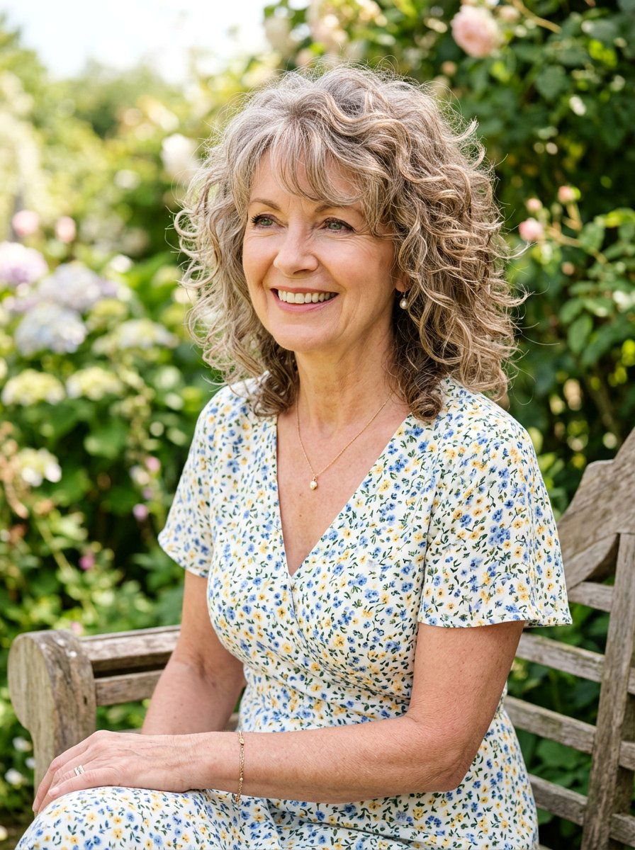 Fine Curly Shag Haircut - 20 curly shag haircut for women over 60 - 20 curly shag haircut for women over 60