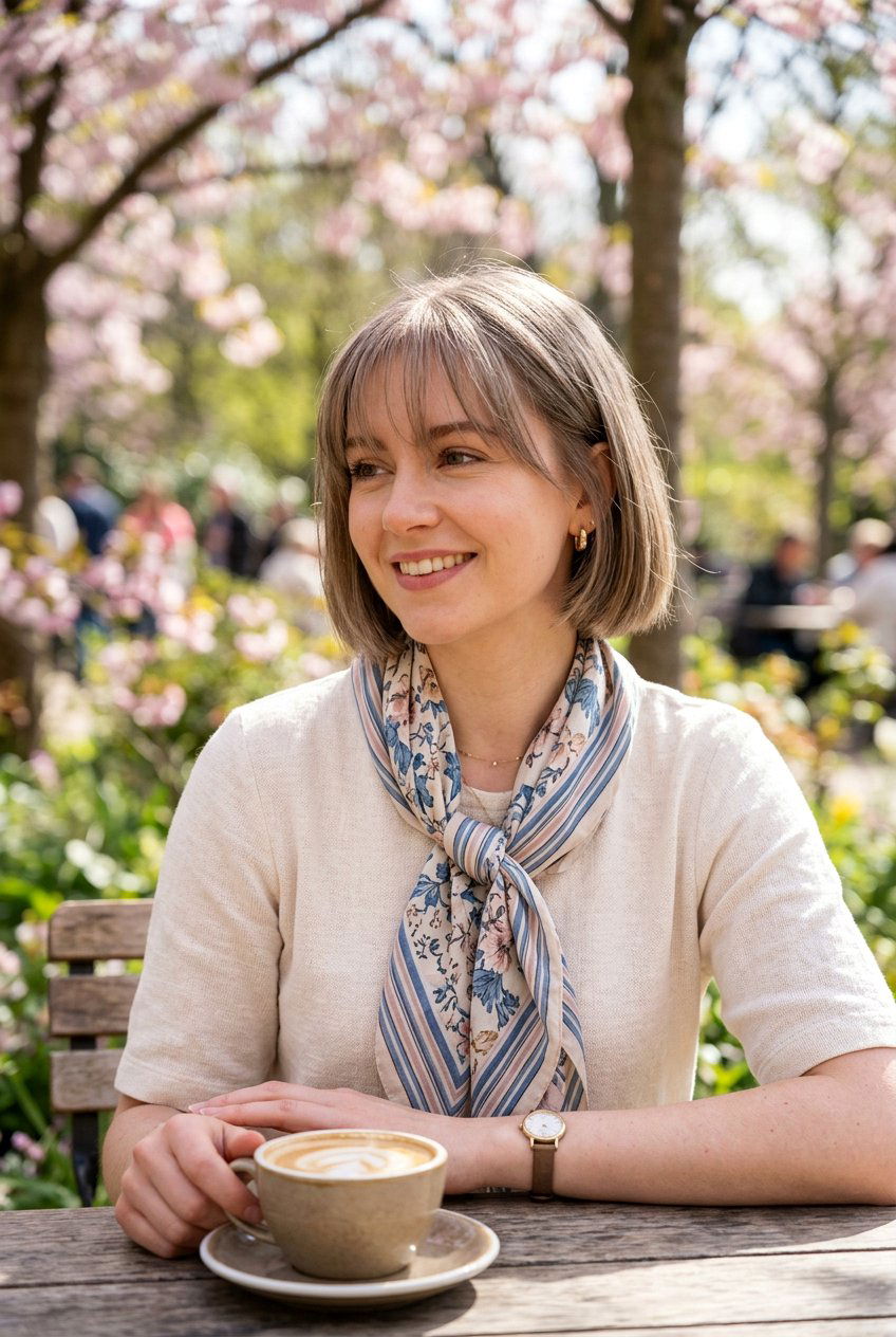 Fine Hair Bob With See Through Bangs - 20 low maintenance haircut for women with bangs - 20 low maintenance haircut for women with bangs