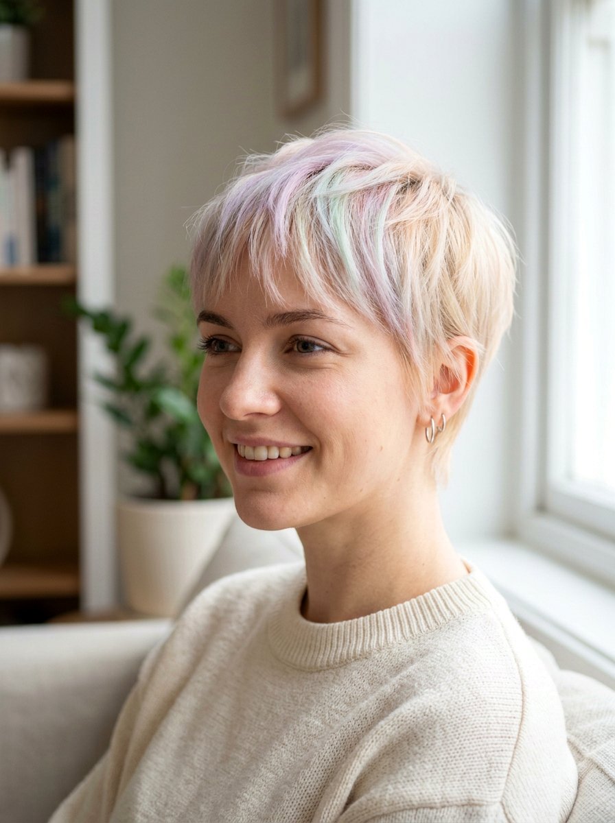 Fine Hair Pixie Haircut With Wispy Fringe - 20 elegant pixie haircut with fringe - 20 elegant pixie haircut with fringe