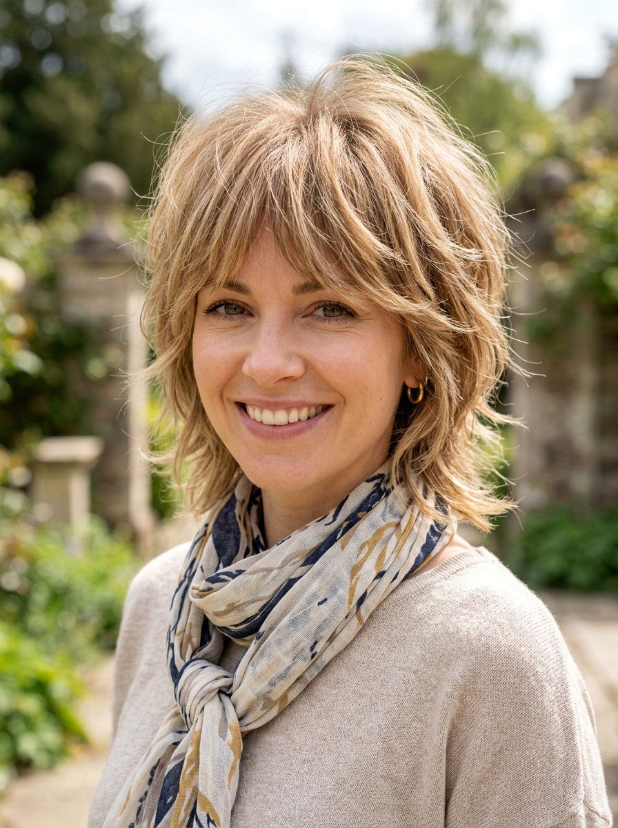 Fine Hair Shag - 20 older women shag haircut ideas - 20 older women shag haircut ideas