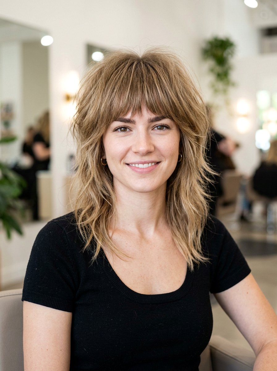 Fine Hair Shag Haircut With Bangs - 20 college girls shag haircut with bangs - 20 college girls shag haircut with bangs