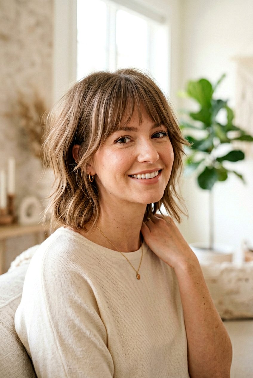 Fine Hair Shag With Fringe - 20 shag haircut with curtain fringe - 20 shag haircut with curtain fringe